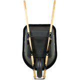 6 Cu. Ft Poly Tray Wheelbarrow