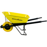 6 Cu. Ft Seamless Steel Tray Wheelbarrow