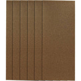 6 Pack 1/3 Sheet 150 Grit Aluminum Oxide Sandpaper