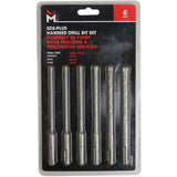 6" SDS PLUS Drill Bit Set - 6 Piece