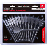 6" Spade Bit Set - 14 Piece