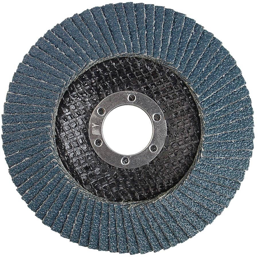 60 Grit 4-1/2" x 7/8" Flap Disc Wheel