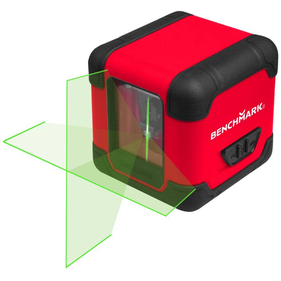 65' Self Leveling Cross-Line Laser Level - with Case