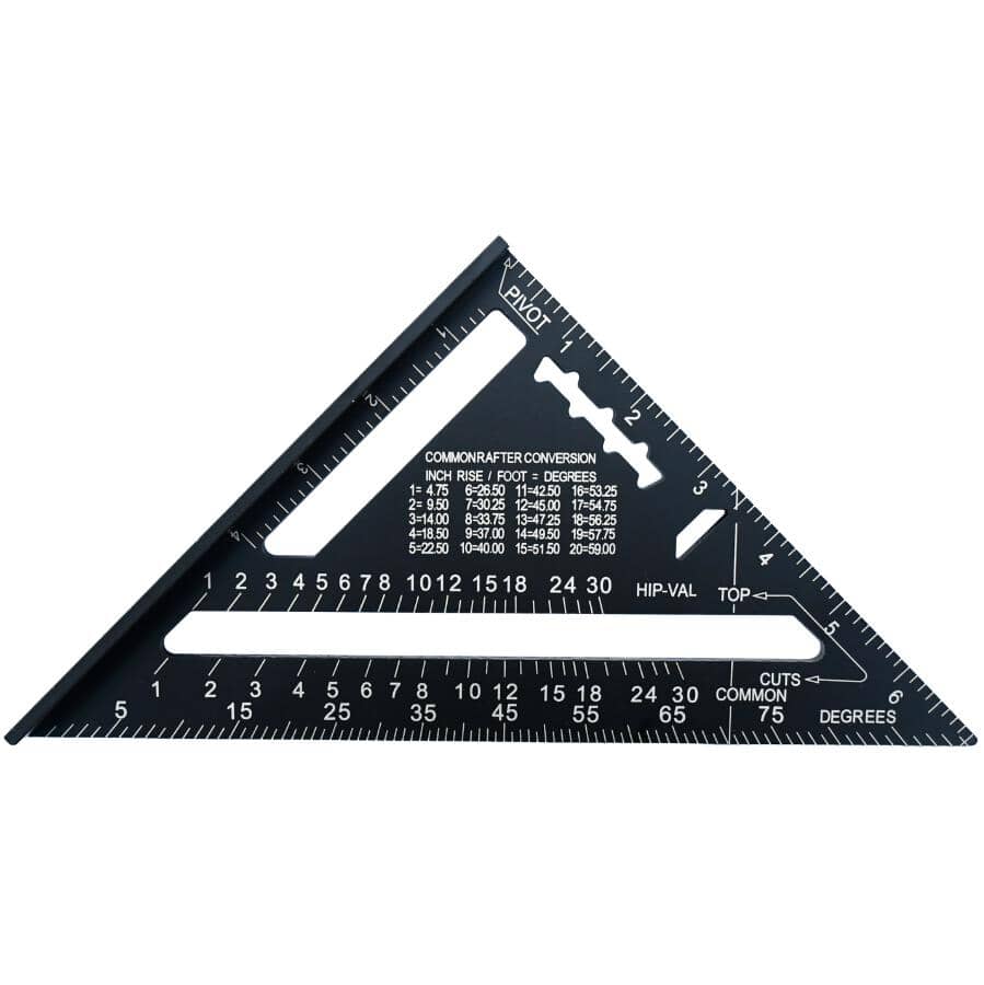 7" Aluminum Rafter Square