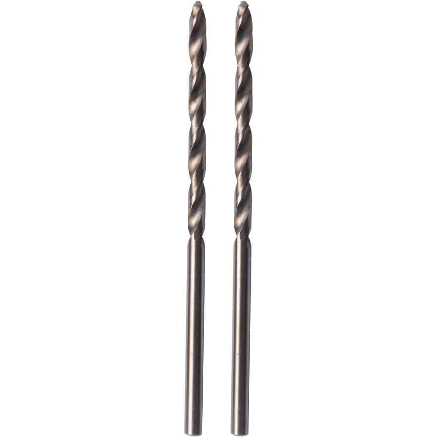 7/64" Cobalt Drill Bits - 2 Pack