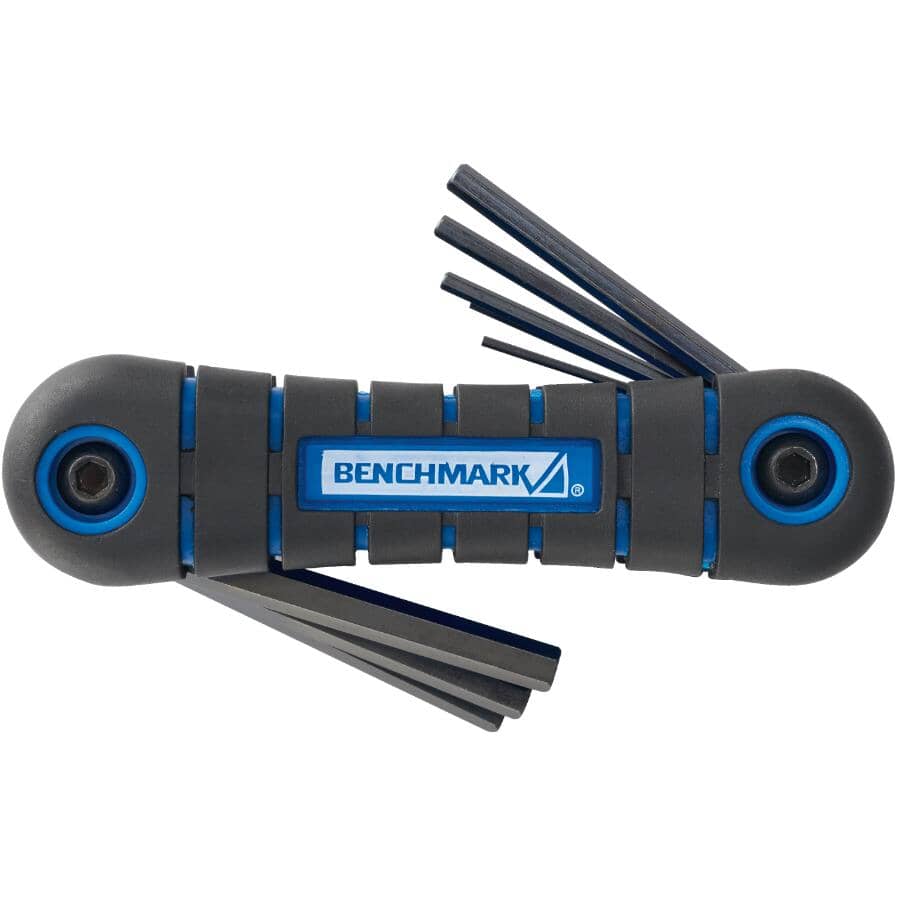 8 Piece Metric Folding Hex Key Set