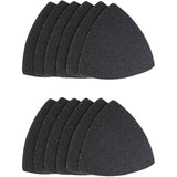 80 Grit 3-1/4" Triangle Sandpaper - 12 Pack