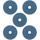 80 Grit 5" x 7/8" Resin Fibre Discs - 5 Pack