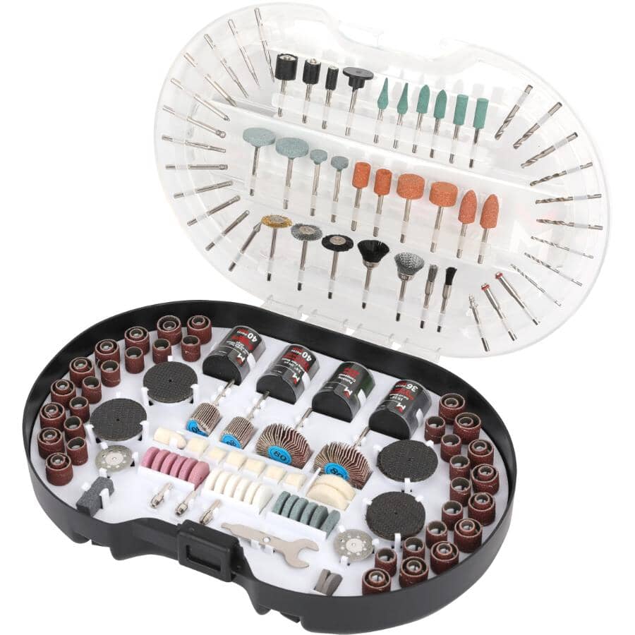 All Purpose Rotary Tool Accessory Kit - with Case, 276 Piece