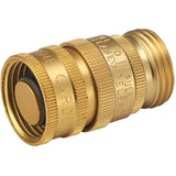 Aluminum Quick Hose Connector Set - with Brass Finish