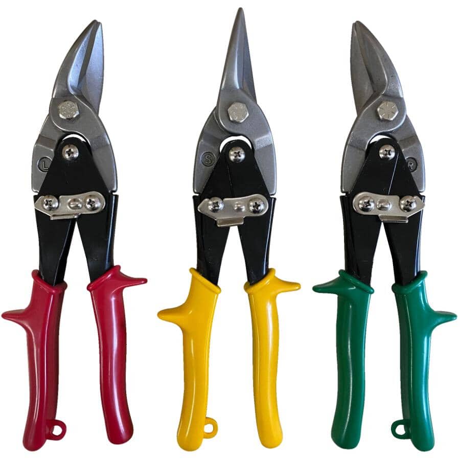 Aviation Tin Snips Set - 3 Piece