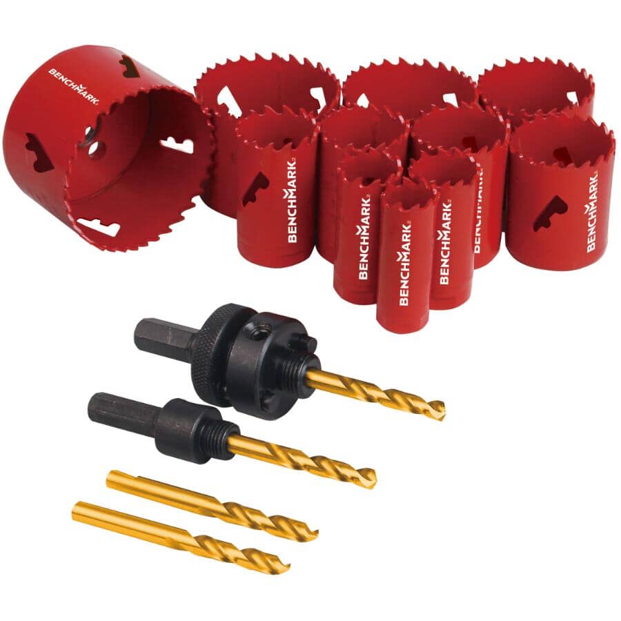 Bi-Metal Hole Saw Set - 17 Piece