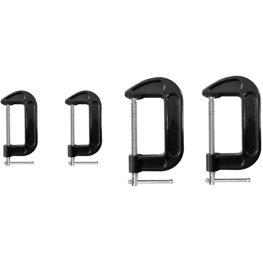 C Clamp Set - 4 Pack
