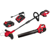 Cordless Lawn Blower & Trimmer Kit - 20 Volt