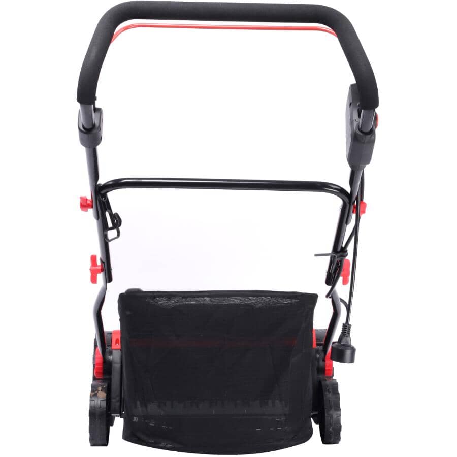 Electric Lawn Push Dethatcher & Scarifier - 13 Amp