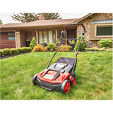 Electric Lawn Push Dethatcher & Scarifier - 13 Amp