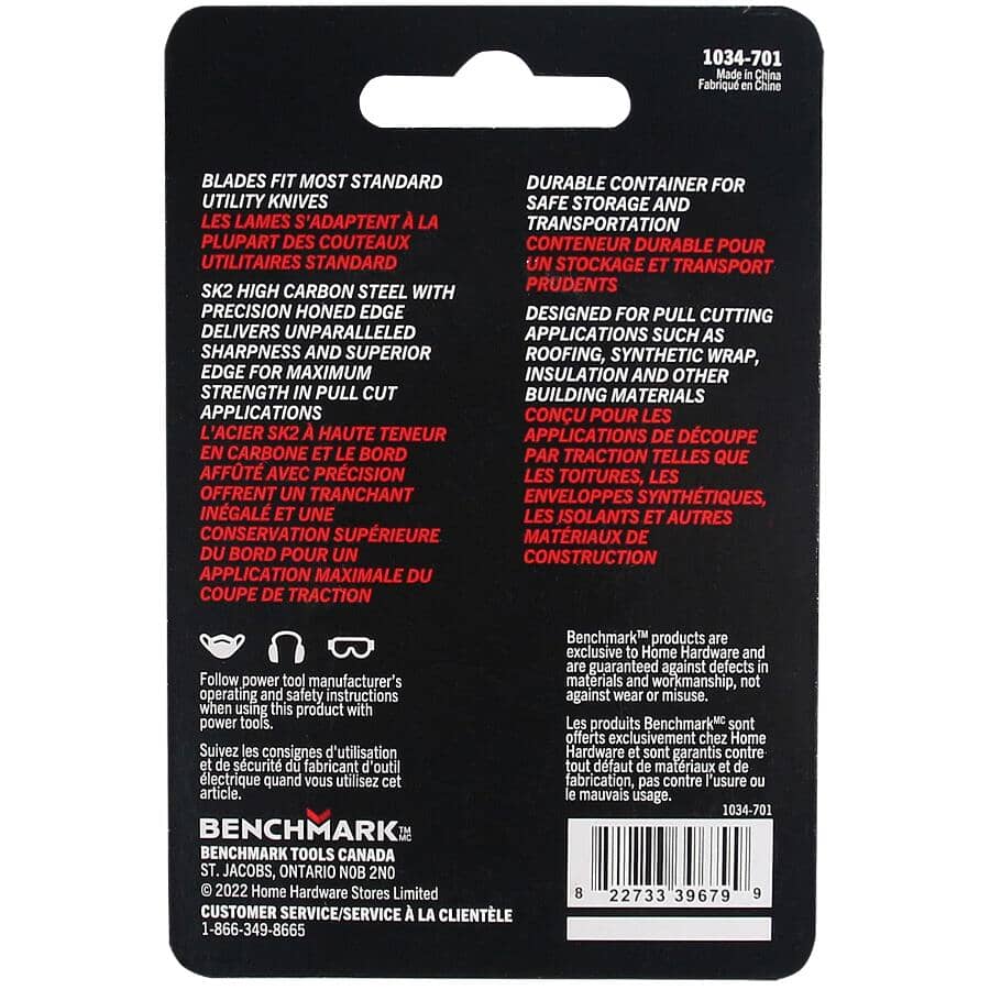 Hook Utility Replacement Blades - 5 Pack