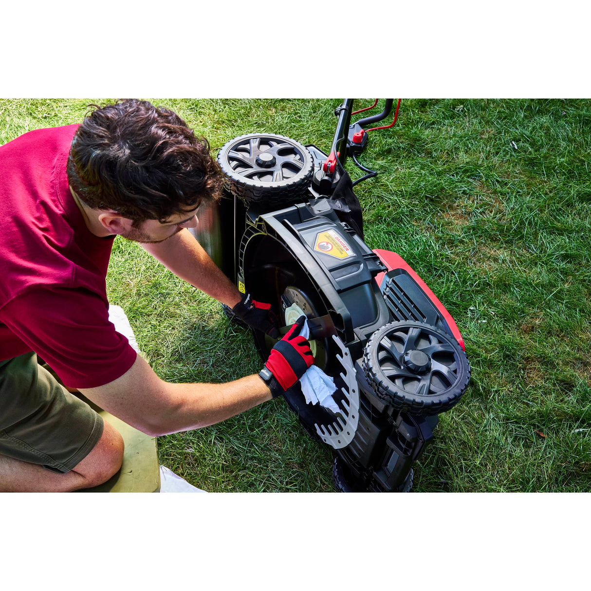 Light Duty Padded Palm Work Gloves - Large