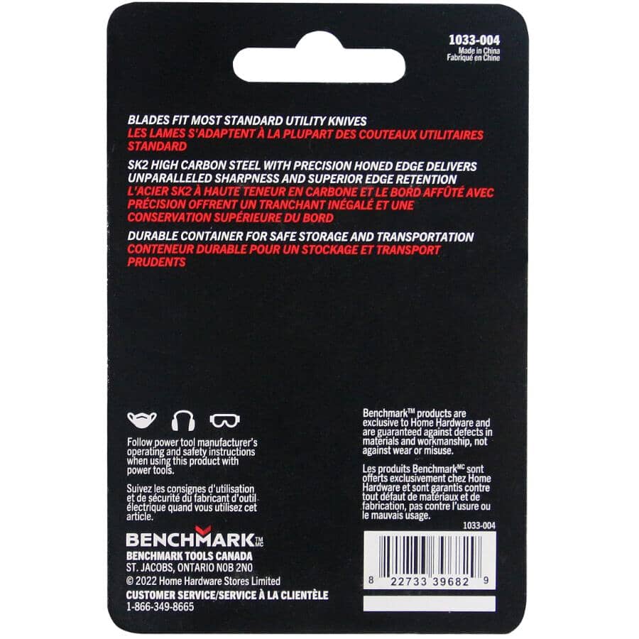 Medium Duty Utility Replacement Blades - 5 Pack