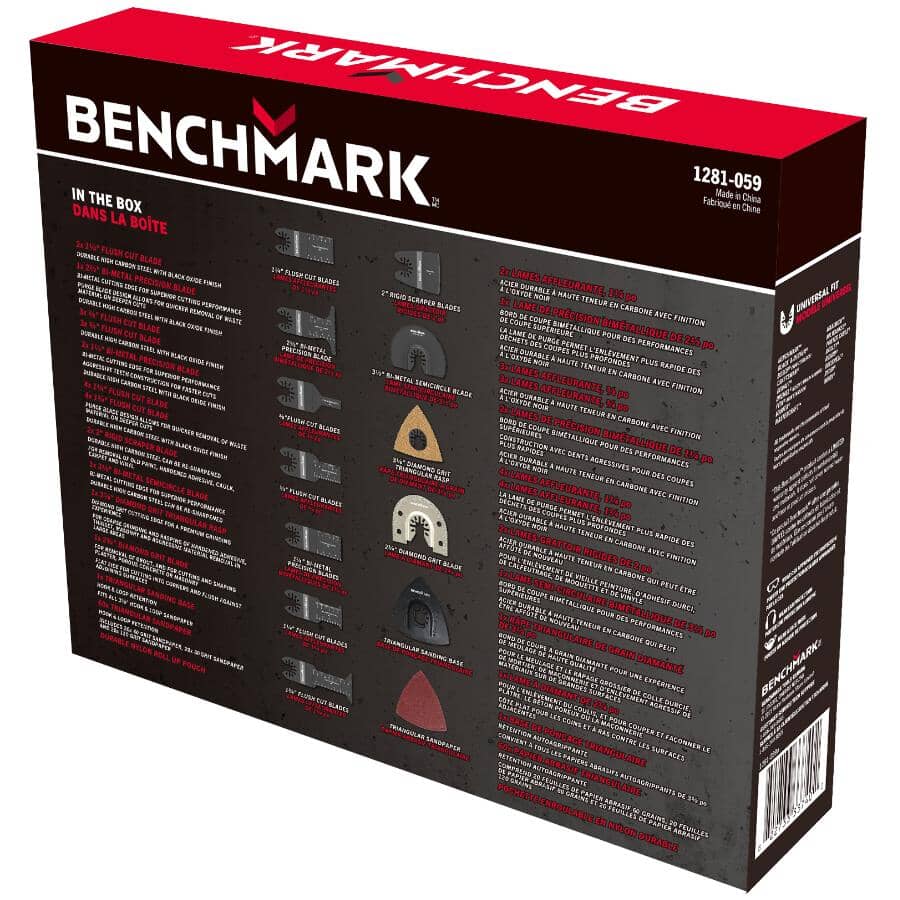 Oscillating Tool Accessory Kit - 85 Piece