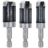 Plug Cutter Set - 3 Piece