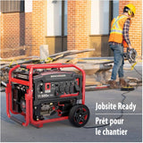 Portable Dual Fuel Generator - with Remote Start, 11500W 76-80dB