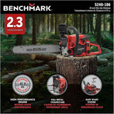45cc 2-Cycle Chain Saw with 18" Bar