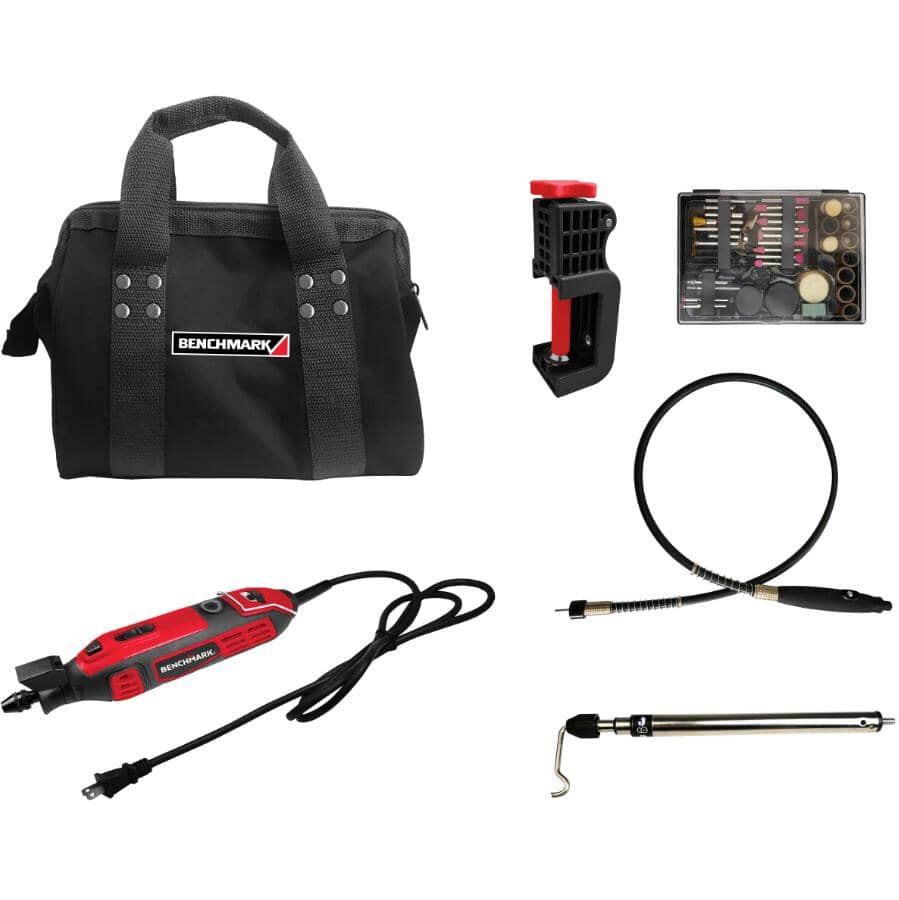 Rotary Tool Kit - with 110 Accessories & Tool Case