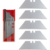 Serrated Utility Replacement Blades - 5 Pack