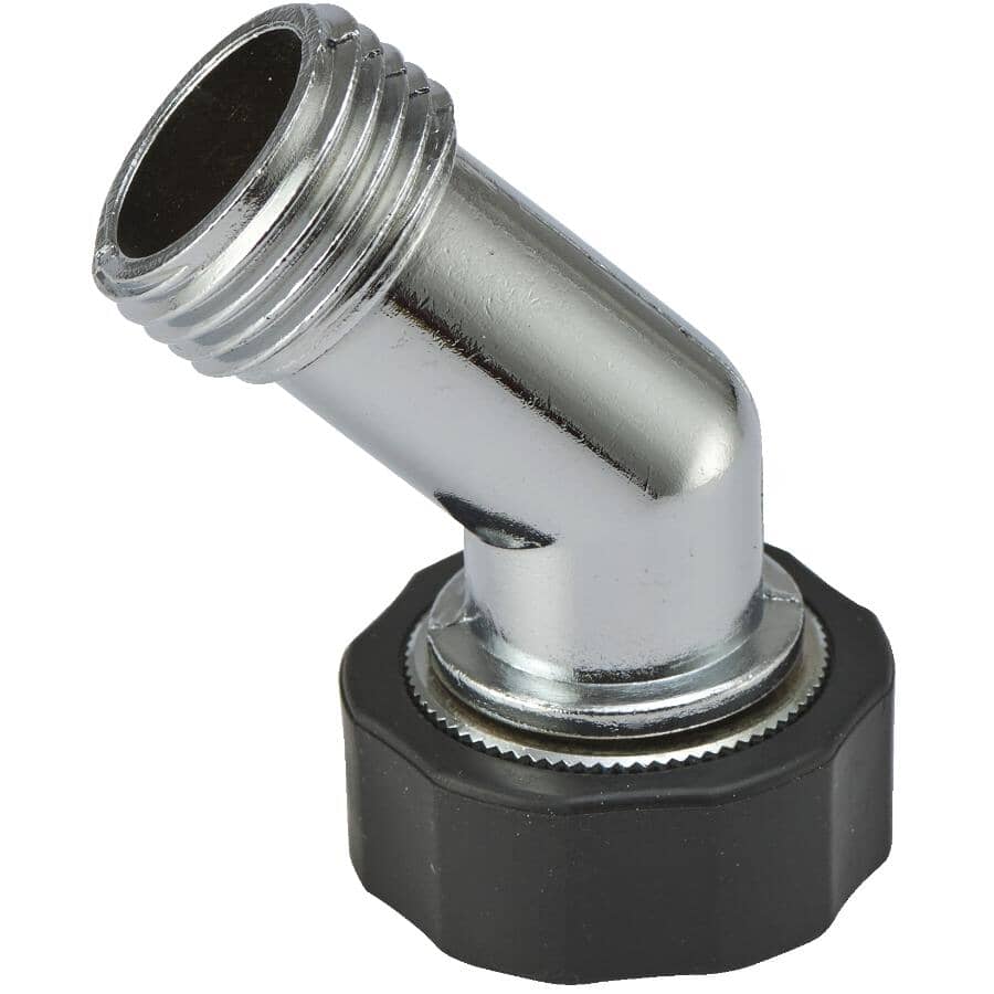 Swivel Zinc Goose Neck Connector