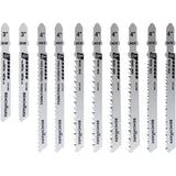 T-Shank Jigsaw Blade Set, Assorted Blade Styles - 10 Piece