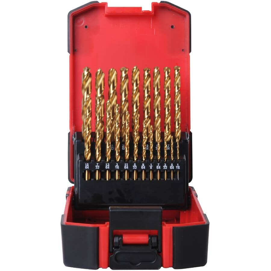Titanium Drill Bit Set - 21 Piece