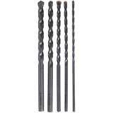 Tungsten Carbide Masonry Drill Bit Set - 5 Piece