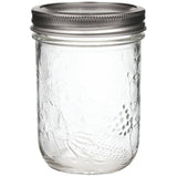 Wide Mason Jars with Lids - 500 ml, 12 Pack
