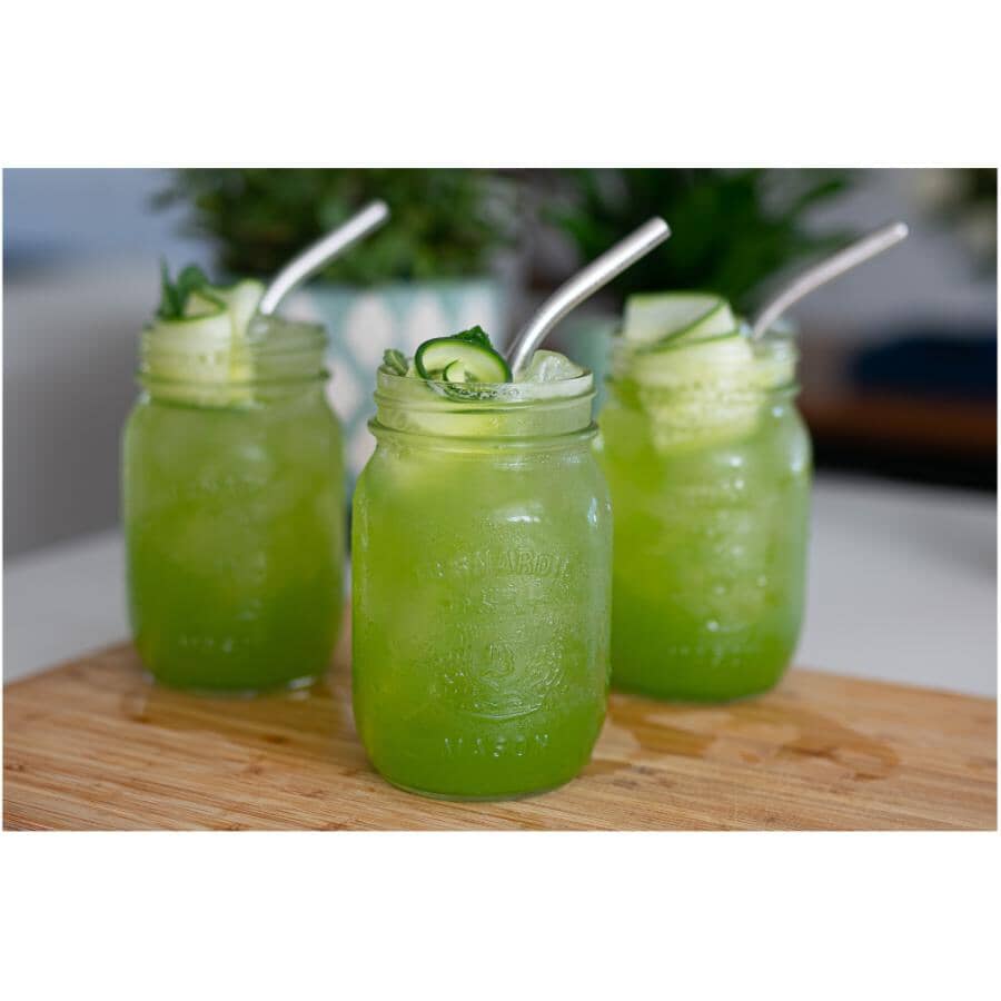 Wide Mason Jars with Lids - 500 ml, 12 Pack