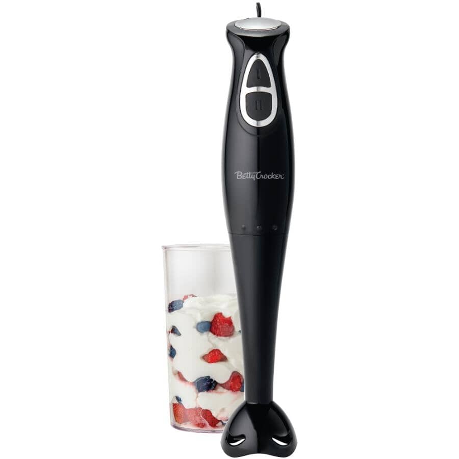 2-Speed Hand Blender - Black, 300W