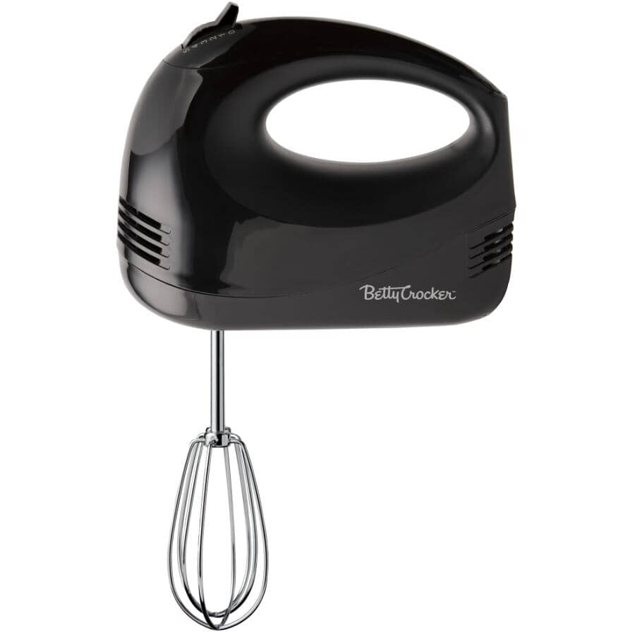 5-Speed Hand Mixer - Black, 150W