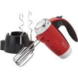 7-Speed Hand Mixer - Metallic Red, 250W