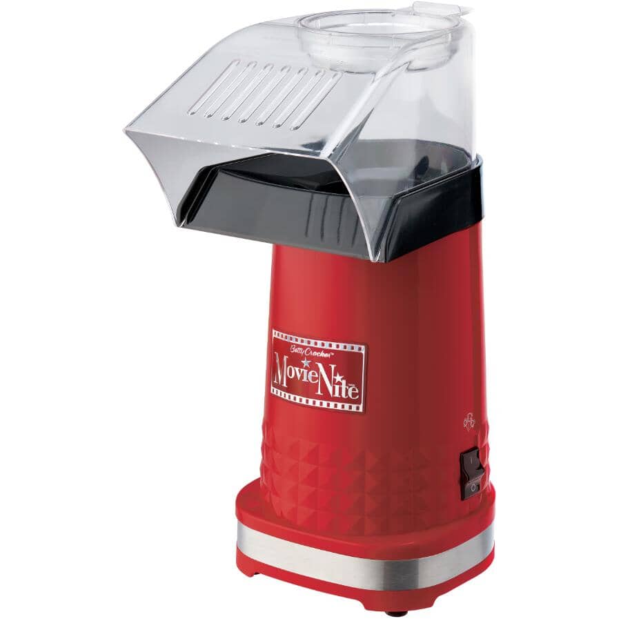 Movie Nite Hot Air Popcorn Maker - Red