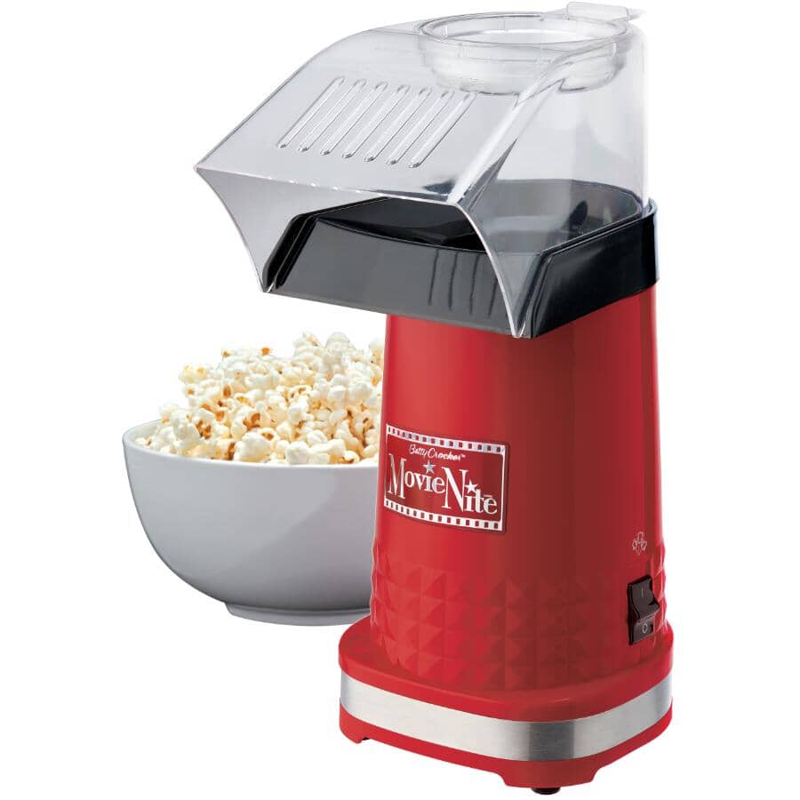 Movie Nite Hot Air Popcorn Maker - Red
