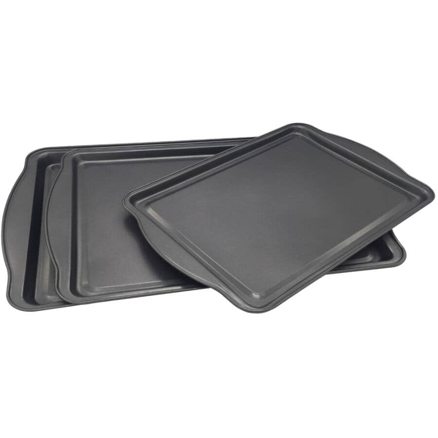 My Kitchen Non-Stick Cookie Sheet Set - 3 Piece