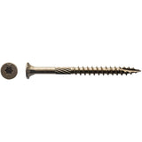 #10 x 3-1/2" Bronze Star Drive Deck Screws - 5 lb Pack