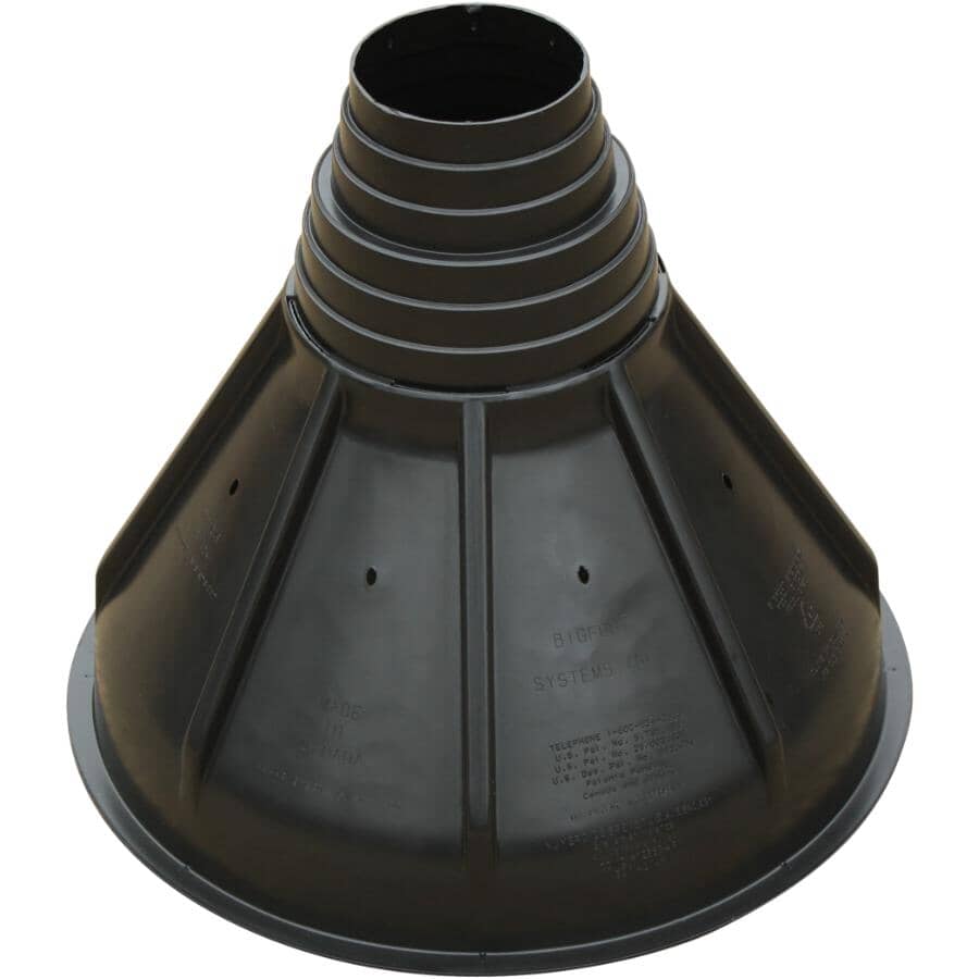 20" Diameter Bigfoot Footing Form, fits 6" or 8" Construction Tubes