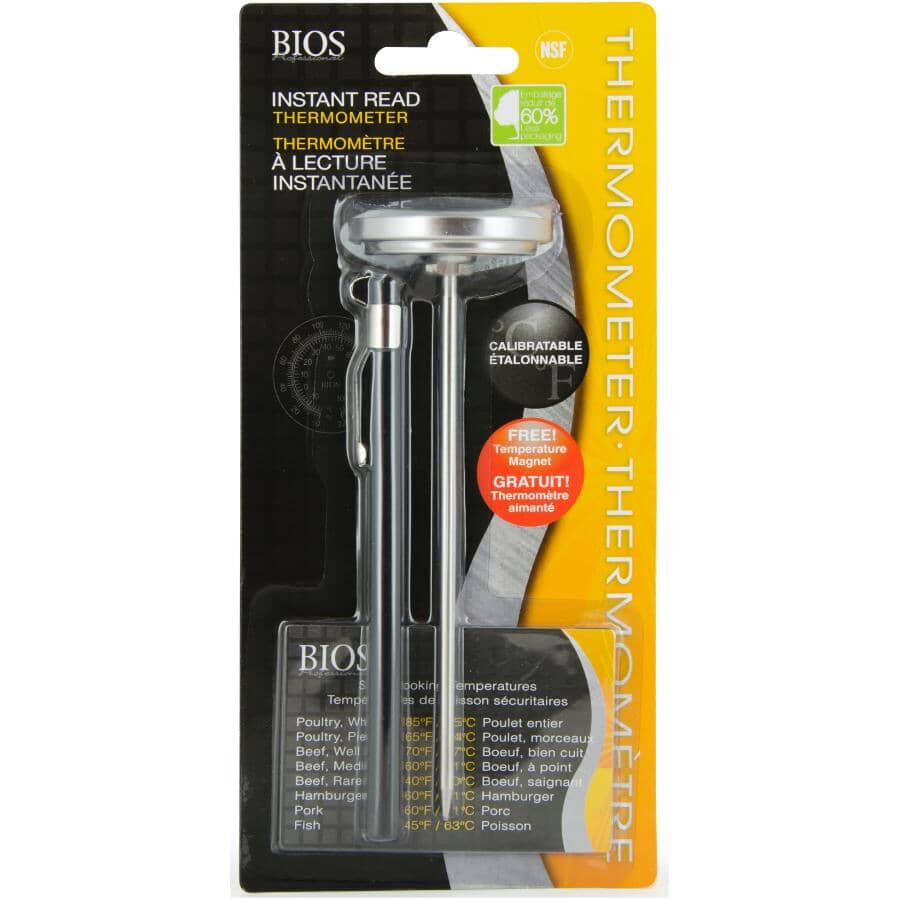 Instant Read Dial Thermometer - 1.75"