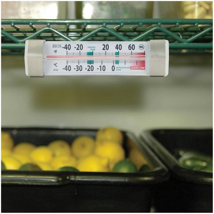 Premium Fridge & Freezer Thermometer