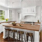 72" x 25.5" x 1.5" Finger Jointed Acacia Wood Countertop