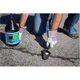 Speed-Fill Elastic Asphalt Crack Filler - Black, 3.4 L