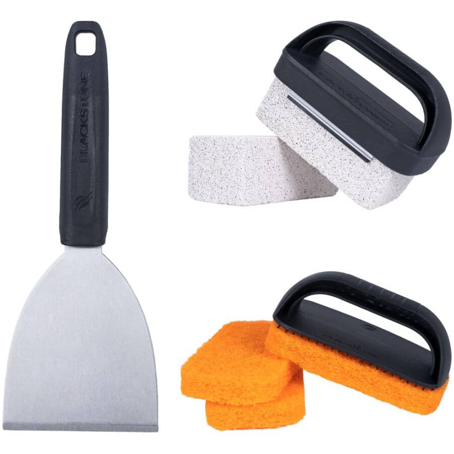 Professional Griddle Cleaning Kit - 8 Piece