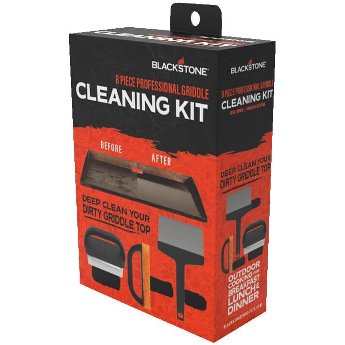 Professional Griddle Cleaning Kit - 8 Piece