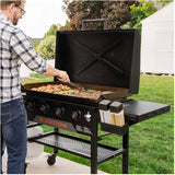 Propane Griddle Station - 4 Burner
